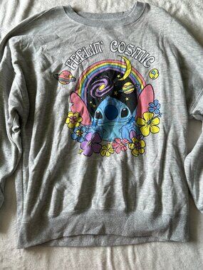 Grey Disney Stitch Sweatshirt
